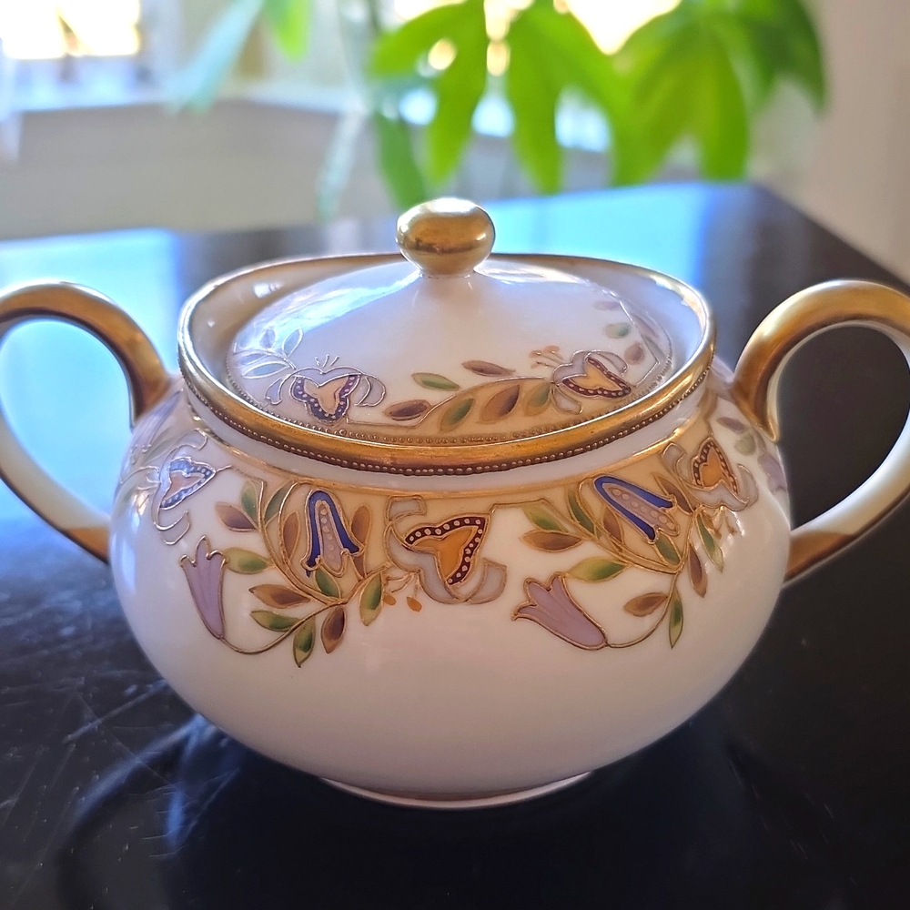 Antique Nippon Sugar Bowl